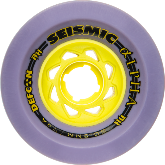 Seismic Alpha 80.5mm x 61mm 74A Plum