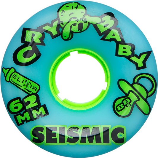 Seismic Crybaby 62mm 88A Blue