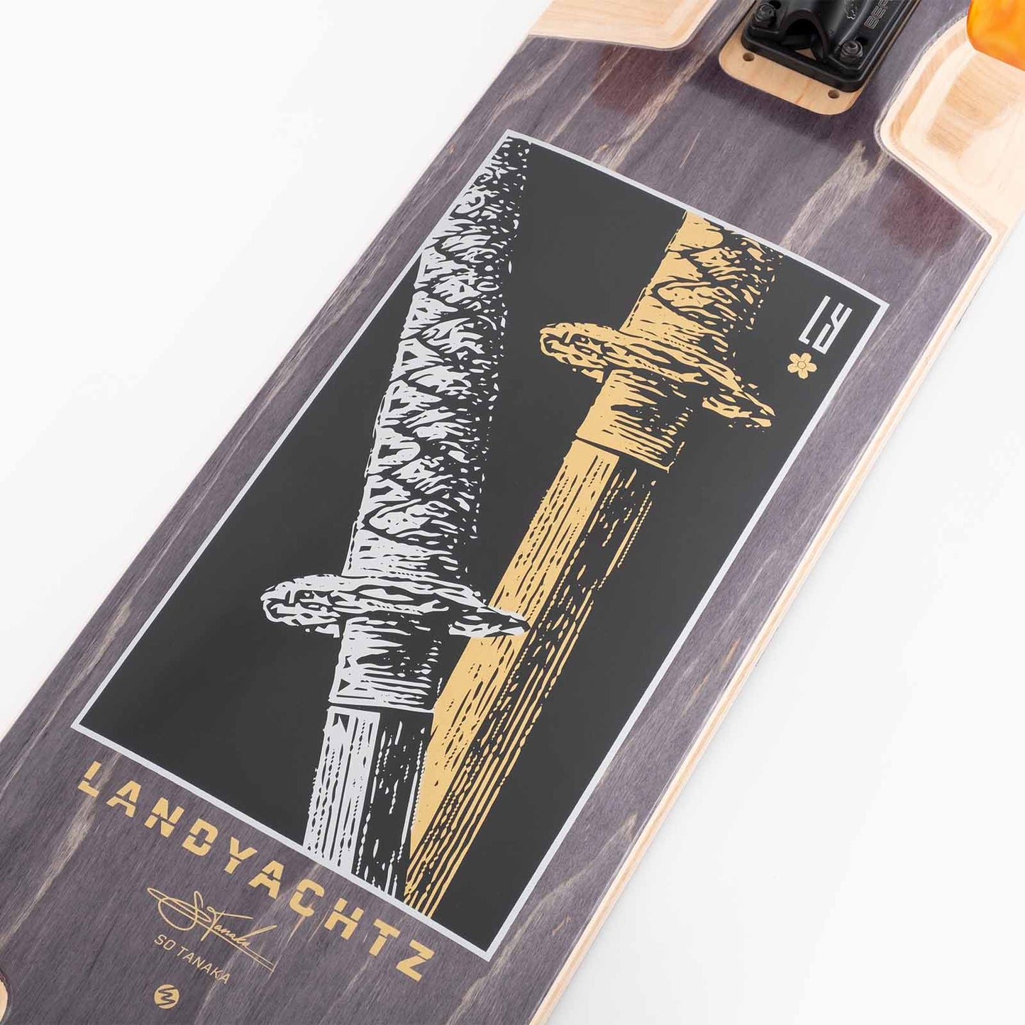LANDYACHTZ - Katana Black - Deck
