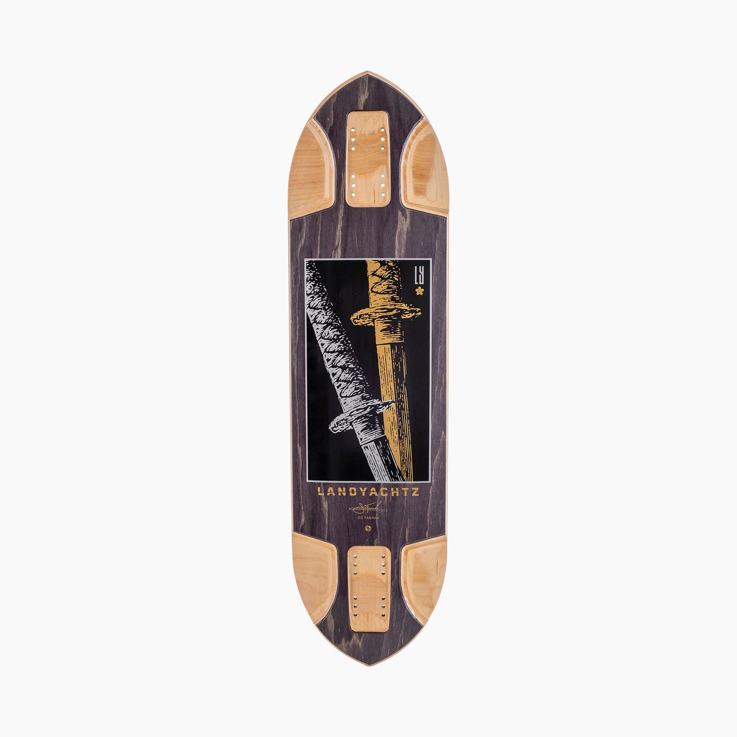 LANDYACHTZ - Katana Black - Deck