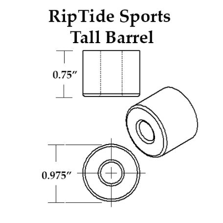 Riptide WFB Bushings Barrel Tall